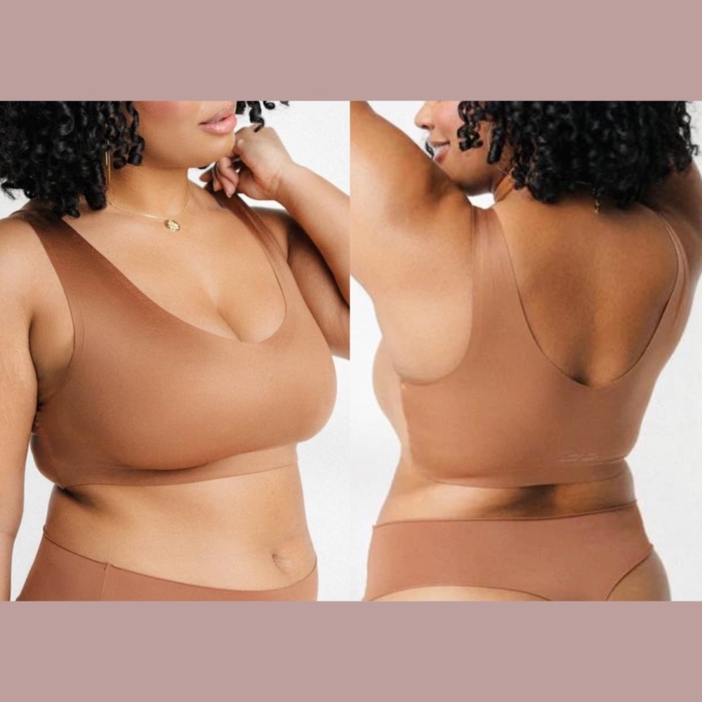 NWT Balance Athletica x Vitality [sz‎ XS ] The Dream Bra Seamless in Cinnamon
